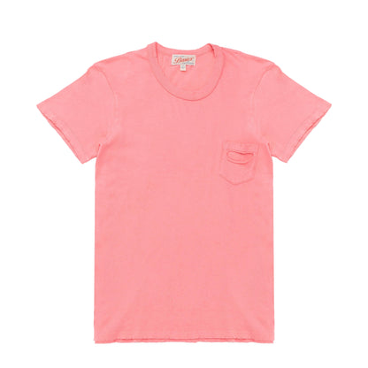 Pink - Front - Junk Food Womens-Ladies Plain T-Shirt