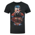 Black - Front - Jack Of All Trades Mens Man Of Steel Heat Vision Superman T-Shirt