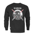 Black - Front - Star Wars Mens Darth Vader Shield Sweatshirt