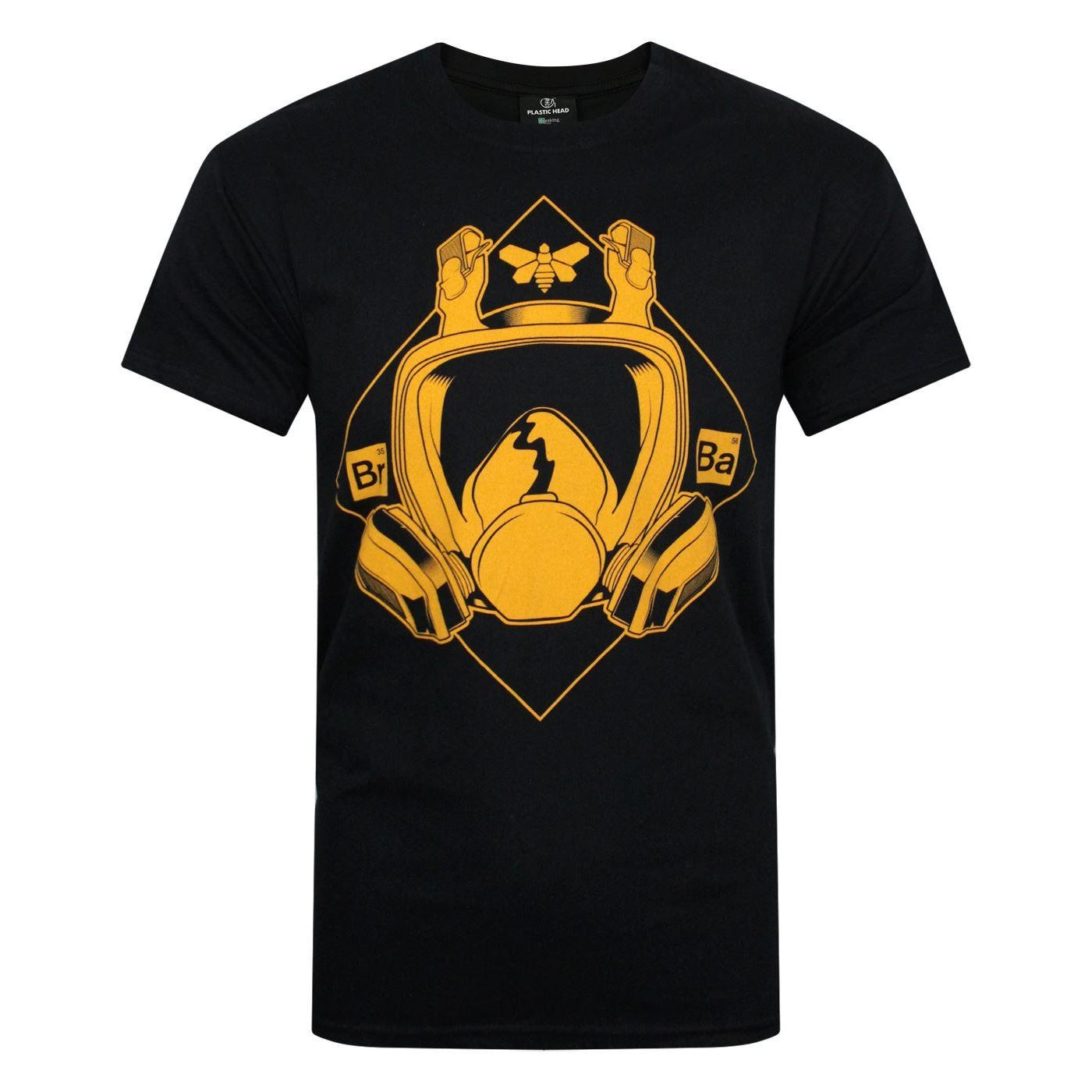 Black - Front - Breaking Bad Mens Mask T-Shirt