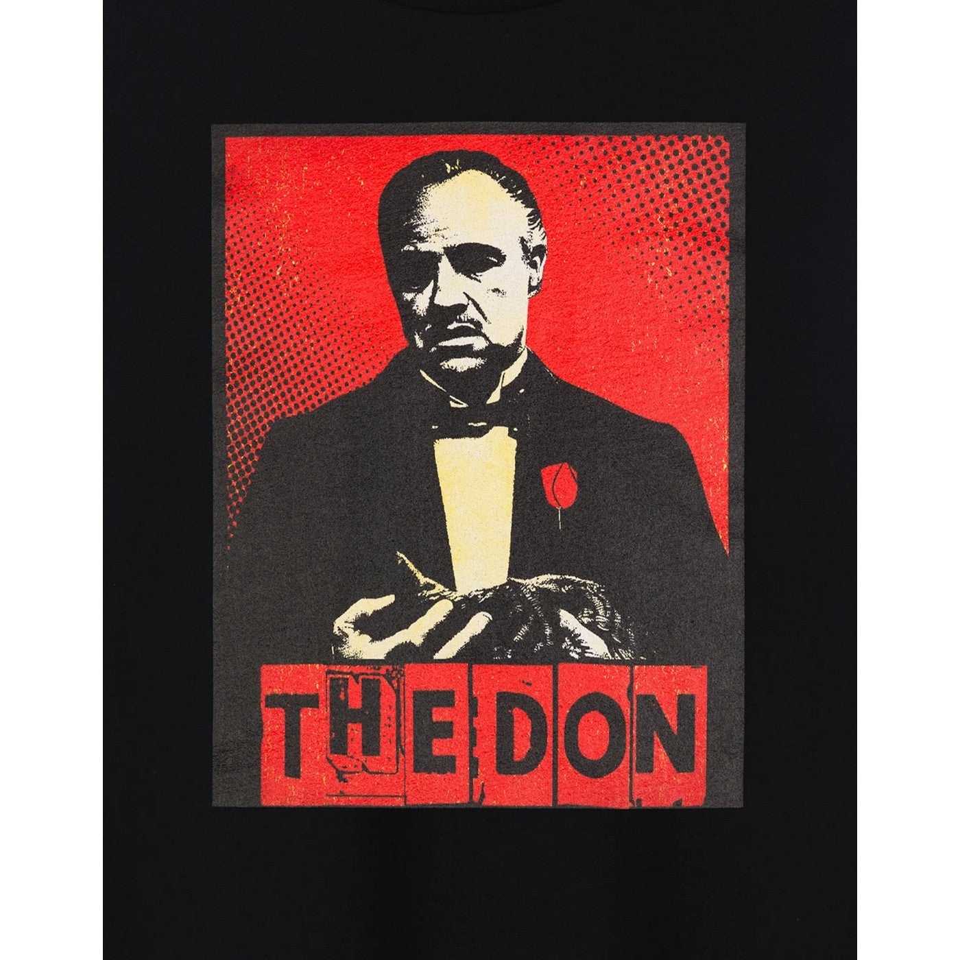 Black - Lifestyle - The Godfather Mens Don Vito Corleone T-Shirt