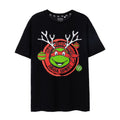 Black - Front - Teenage Mutant Ninja Turtles Mens Get Into The Ninja Spirit Short-Sleeved T-Shirt
