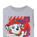 Grey Marl - Back - Paw Patrol Boys Marshall T-Shirt