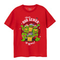 Red - Front - Teenage Mutant Ninja Turtles Mens From Our Sewer To Yours T-Shirt