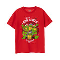Red - Front - Teenage Mutant Ninja Turtles Mens From Our Sewer To Yours T-Shirt