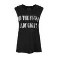 Black - Front - Blood Is The New Black Womens-Ladies Lady Gaga? Tank Top
