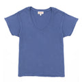 Blue - Front - Junk Food Womens-Ladies Plain T-Shirt