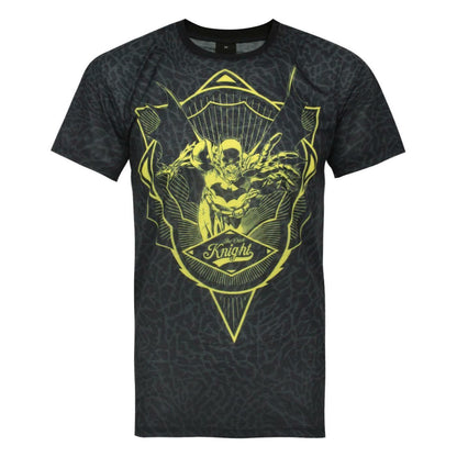 Black - Front - Addict Mens The Dark Knight Batman DC Comics T-Shirt