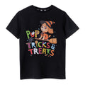 Black - Front - Paw Patrol Girls Trick & Treats T-Shirt