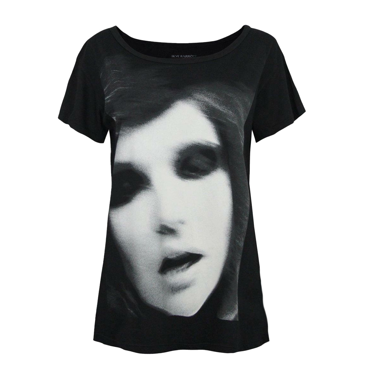 Black - Front - Blood Is The New Black Womens-Ladies Valentine T-Shirt
