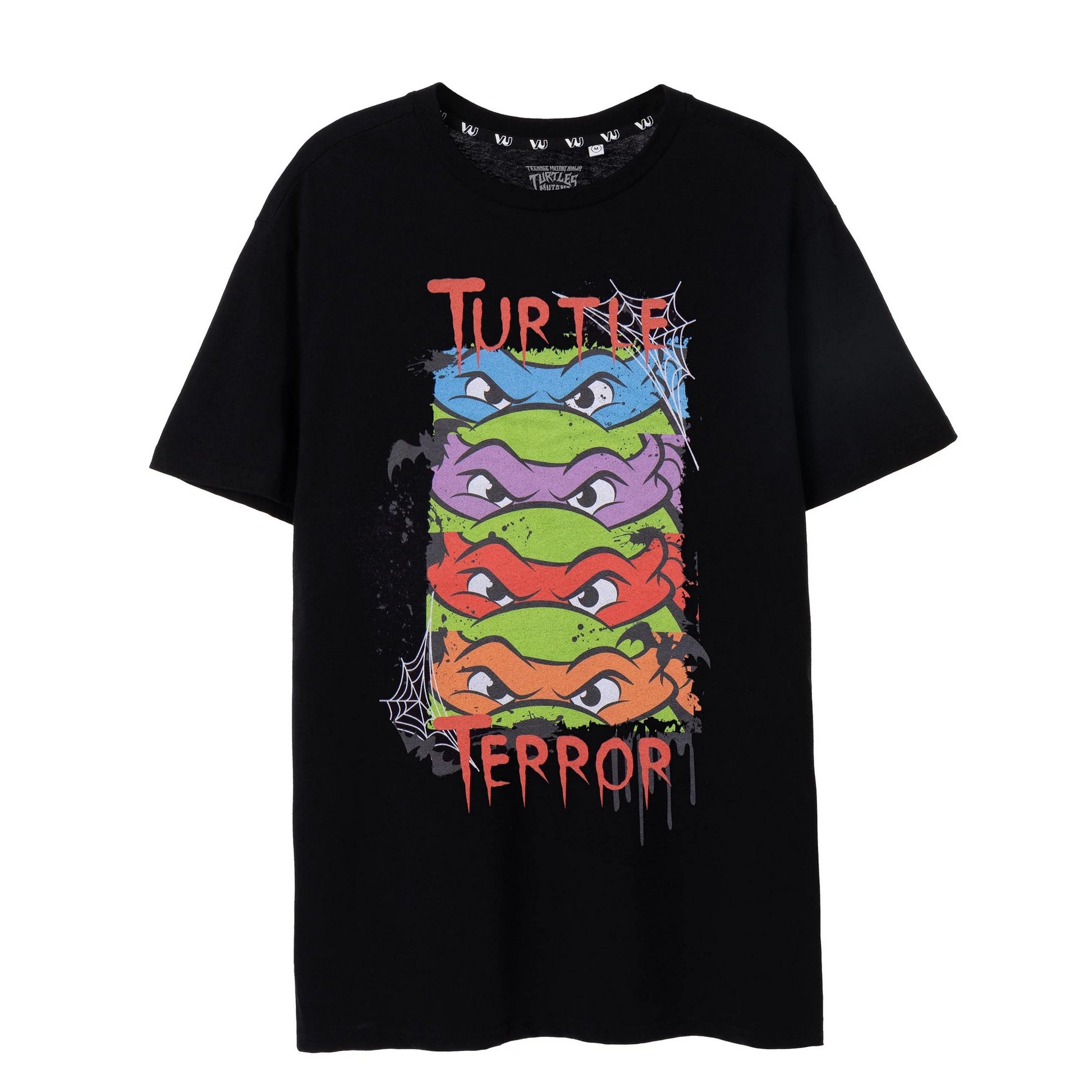Black - Front - Teenage Mutant Ninja Turtles Mens Terror T-Shirt