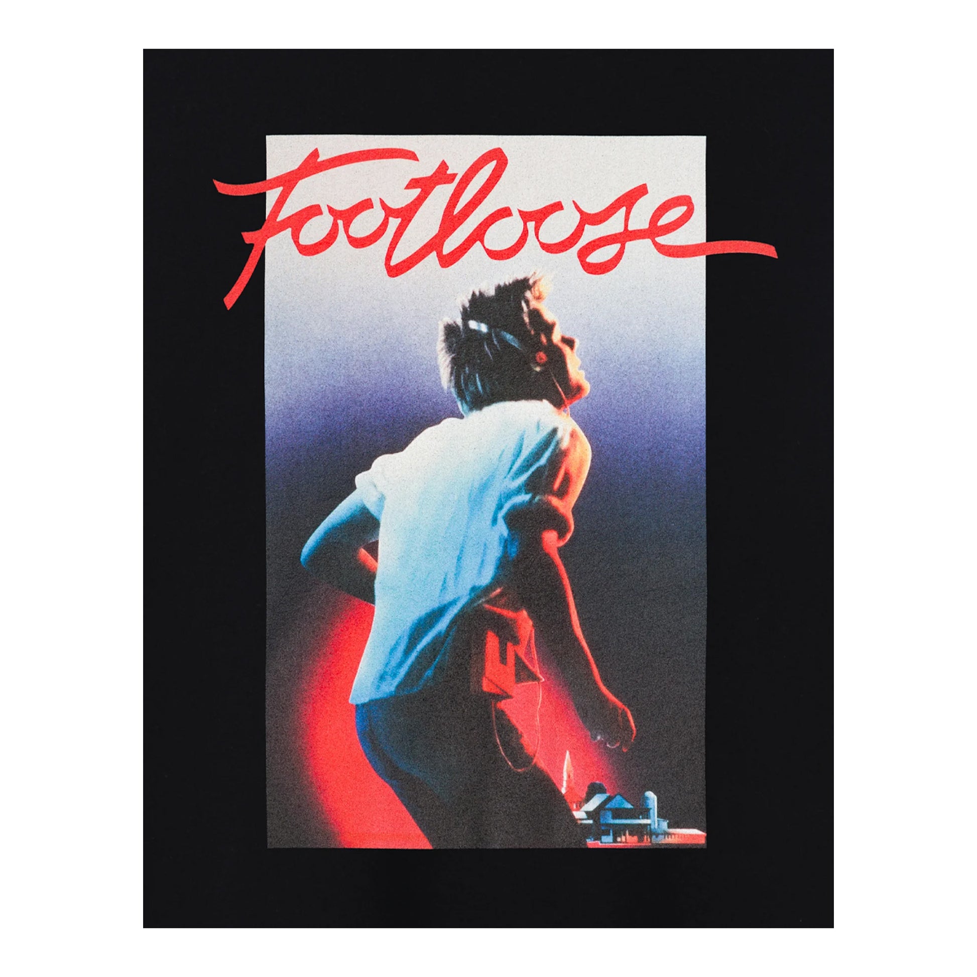 Black - Side - Footloose Womens-Ladies Dancing T-Shirt
