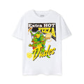 White - Front - Teenage Mutant Ninja Turtles Mens Pizza Dudes T-Shirt