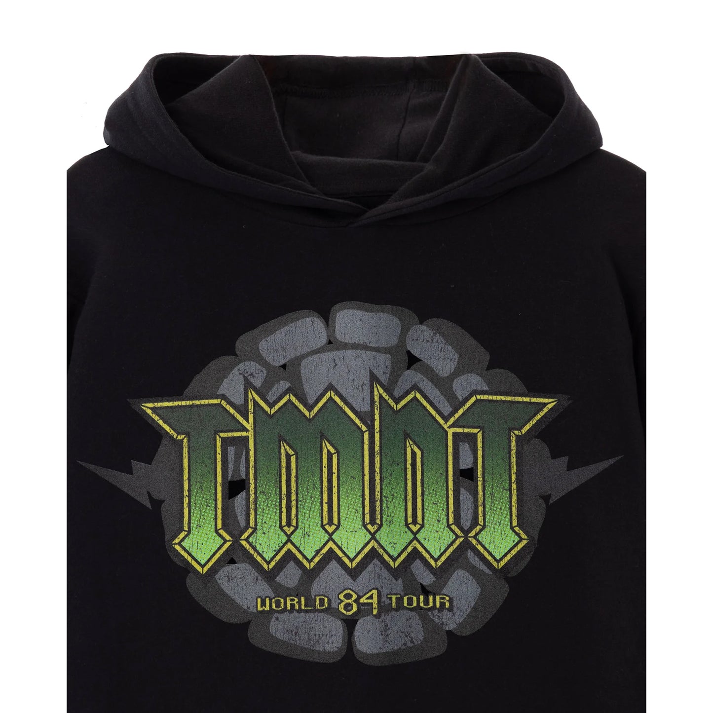 Black - Back - Teenage Mutant Ninja Turtles Mens World 84 Tour Hoodie