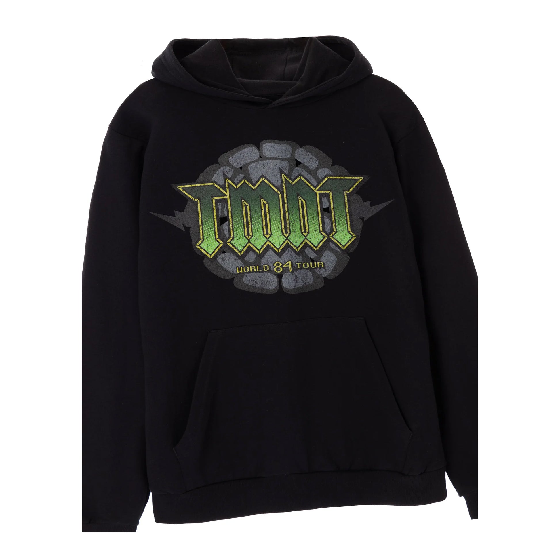 Black - Side - Teenage Mutant Ninja Turtles Mens World 84 Tour Hoodie