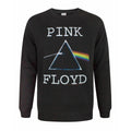 Black - Front - Amplified Mens Dark Side Pink Floyd Sweatshirt
