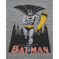 Grey - Back - Junk Food Childrens-Kids Bat Signal Batman T-Shirt