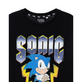 Black - Back - Sonic The Hedgehog Mens Game On! Short-Sleeved T-Shirt
