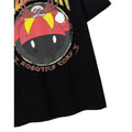 Black - Side - Sonic The Hedgehog Mens Doctor Eggman Short-Sleeved T-Shirt