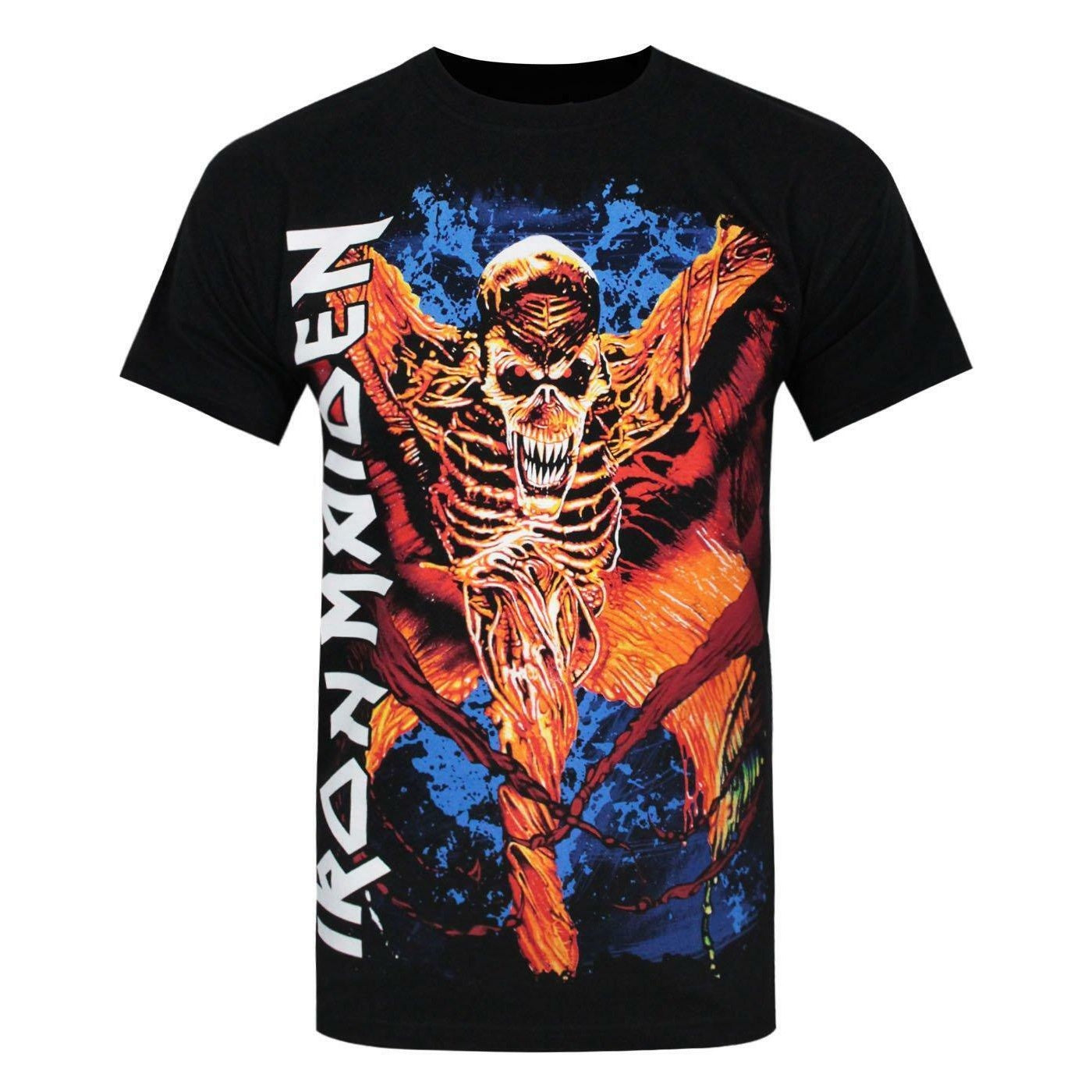 Black - Front - Iron Maiden Mens Vampyr T-Shirt