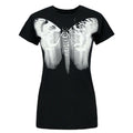 Black - Front - Blood Is The New Black Womens-Ladies Butterfly Haze T-Shirt