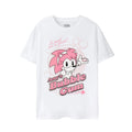 White - Front - Sonic The Hedgehog Womens-Ladies Amy´s Bubblegum Short-Sleeved T-Shirt