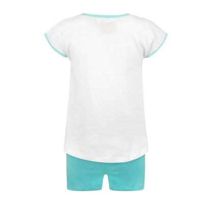 Pink-Blue - Back - Despicable Me Childrens-Kids Tom Short Pyjama Set