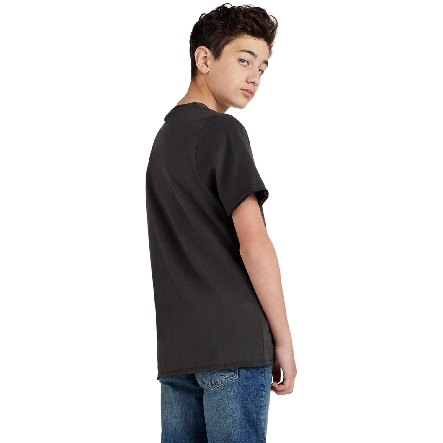 Grey - Back - Amplified Childrens-Kids On The Run Pink Floyd T-Shirt