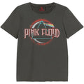 Grey - Front - Amplified Childrens-Kids On The Run Pink Floyd T-Shirt