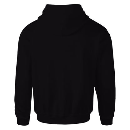 Black - Back - Pusheen Womens-Ladies Angel Wings Hoodie