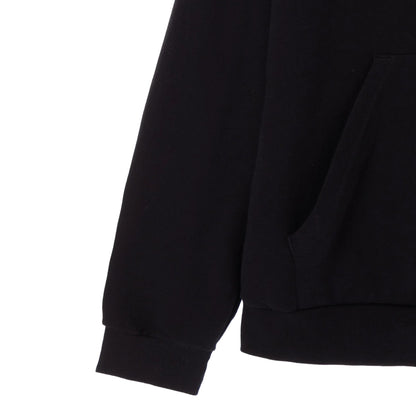 Black - Side - Pusheen Womens-Ladies Angel Wings Hoodie
