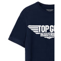 Blue - Side - Top Gun: Maverick Mens Logo T-Shirt