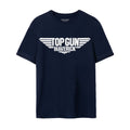 Blue - Front - Top Gun: Maverick Mens Logo T-Shirt