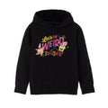 Black - Front - SpongeBob SquarePants Girls Let´s Be Weird Together Hoodie