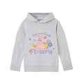 Grey Marl - Front - SpongeBob SquarePants Girls Stop And Smell The Flowers Hoodie