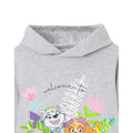 Grey Marl - Side - Paw Patrol Girls Paw-Radise Hoodie