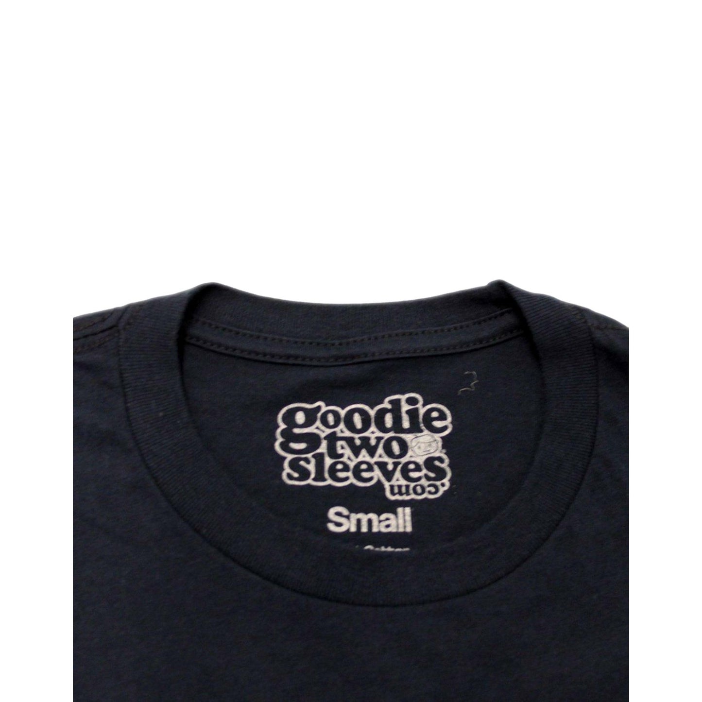 Black - Back - Goodie Two Sleeves Mens Original Tinkertoy T-Shirt