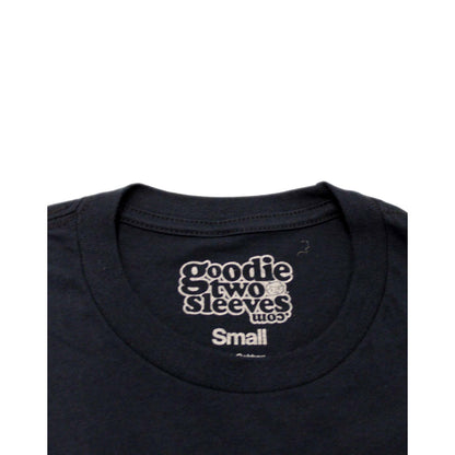 Black - Back - Goodie Two Sleeves Mens Original Tinkertoy T-Shirt
