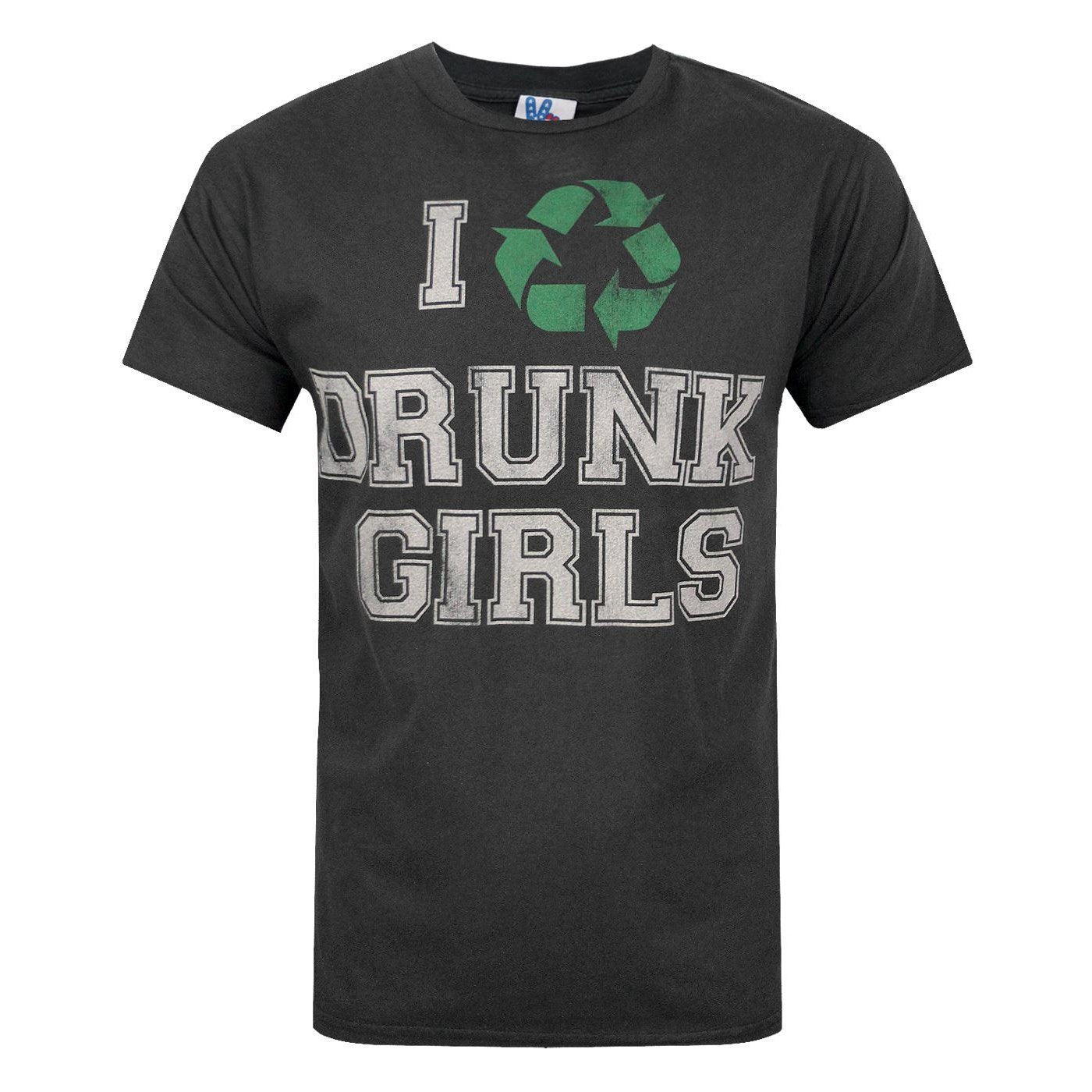 Green - Front - Junk Food Mens I Recycle T-Shirt