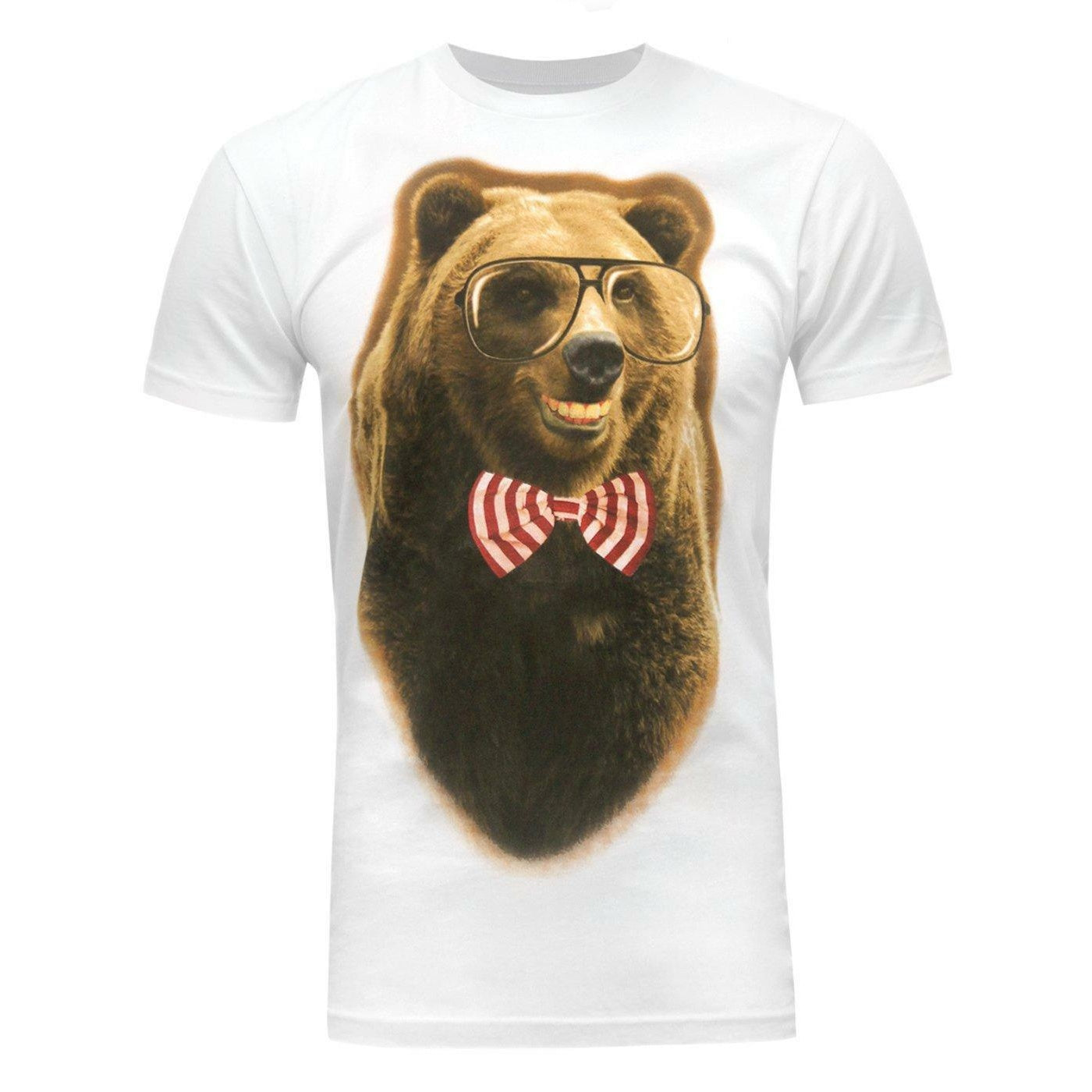 White - Front - Goodie Two Sleeves Mens Roarer The Explorer T-Shirt