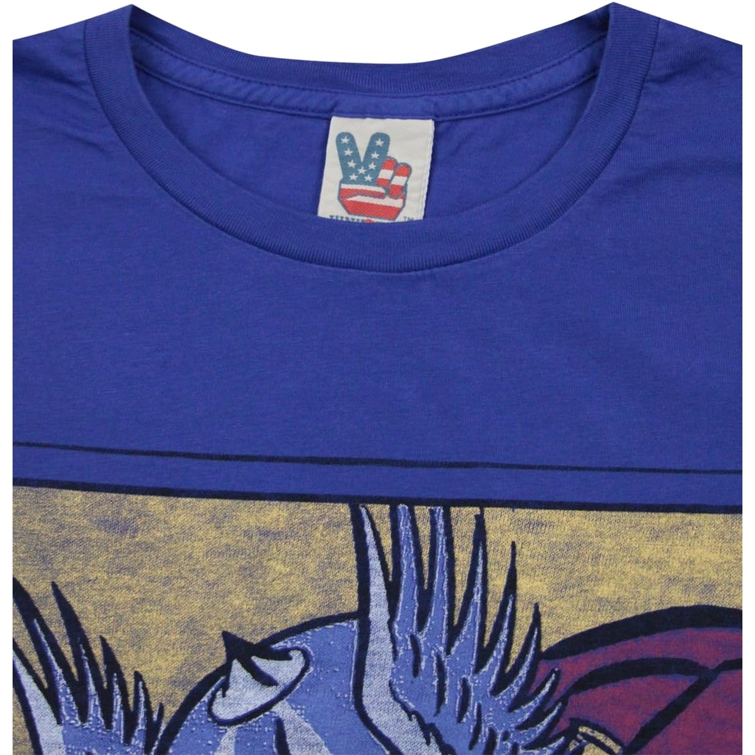 Blue - Back - Junk Food Mens Here Comes The Thunder Thor T-Shirt