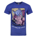 Blue - Front - Junk Food Mens Here Comes The Thunder Thor T-Shirt