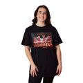 Black - Side - Mean Girls Womens-Ladies Jingle Bell Rock Short-Sleeved T-Shirt