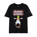 Black - Front - Willy Wonka & The Chocolate Factory Mens Oompa Loompa T-Shirt