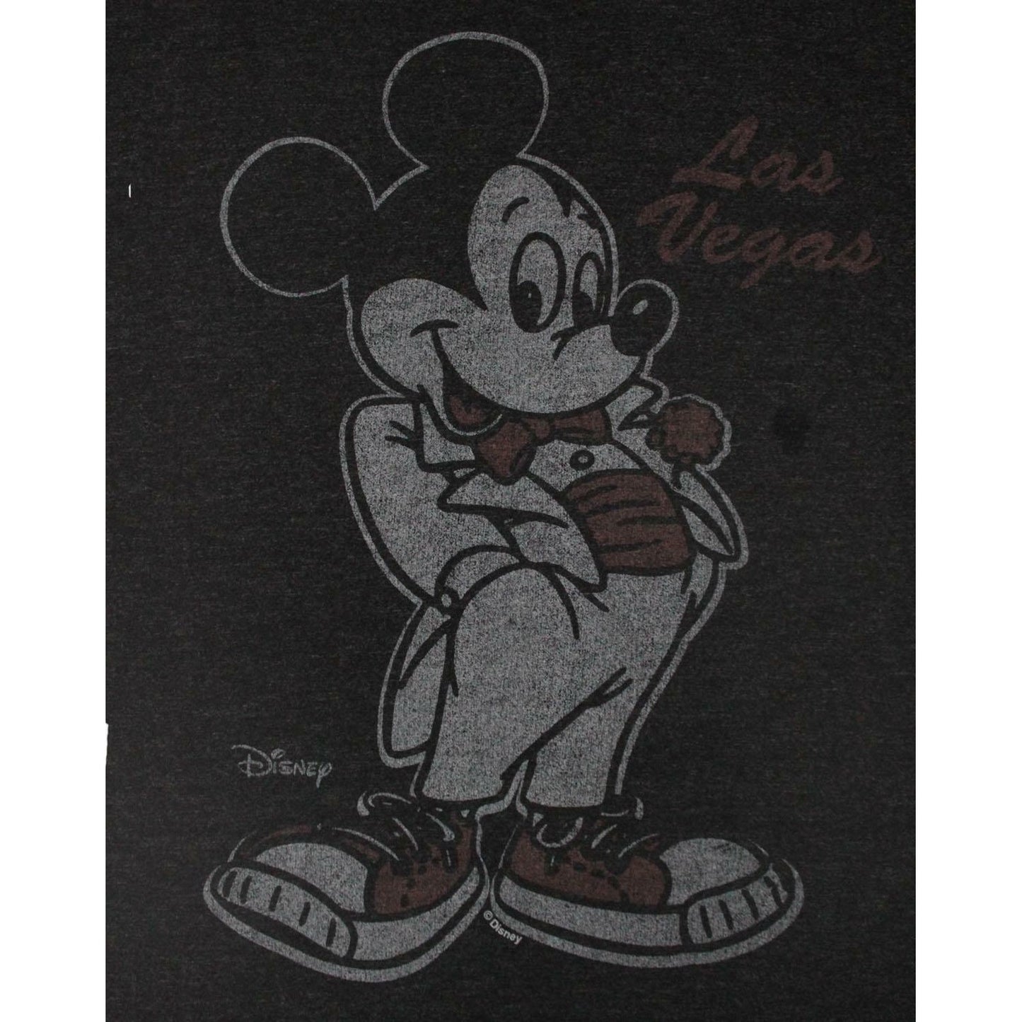 Black - Side - Junk Food Mens Mickey Mouse Disney T-Shirt