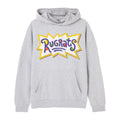 Grey Marl - Front - Rugrats Mens Classic Logo Hoodie