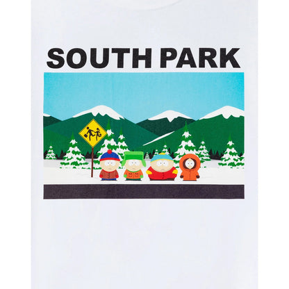 White - Lifestyle - South Park Mens Classic Scene T-Shirt