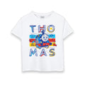 White - Front - Thomas And Friends Childrens-Kids No.1 Engine T-Shirt