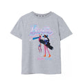 Grey Marl - Front - Barbie Girls Merry & Bright Short-Sleeved T-Shirt