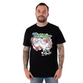 Black - Front - Ren & Stimpy Mens Graffiti Short-Sleeved T-Shirt